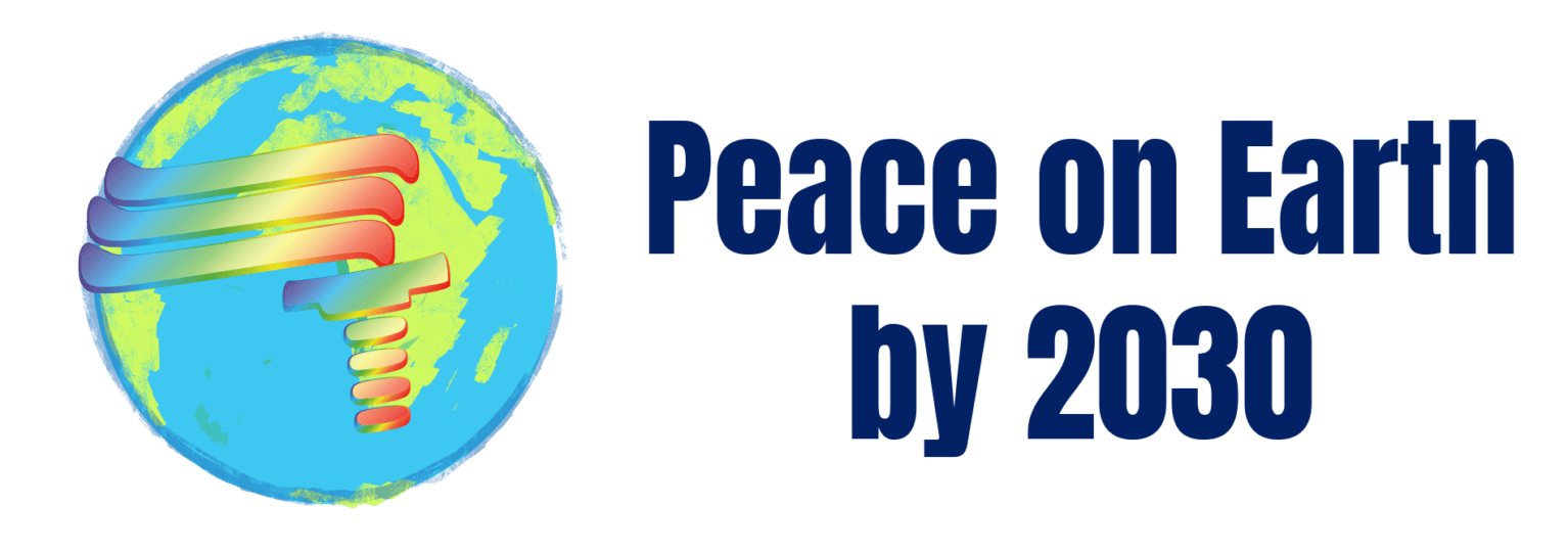 Peace on Earth by 2030 logo